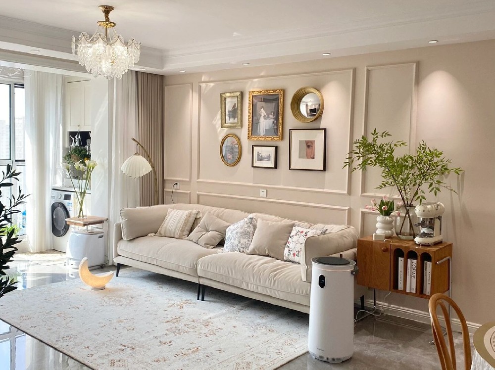 小戶型一定要嘗試的奶油復古風